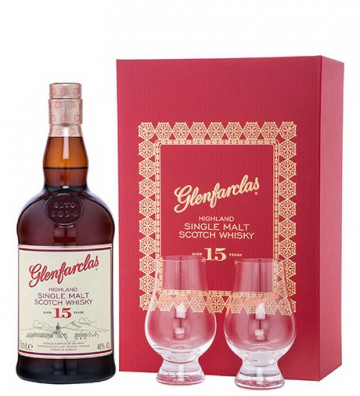 Glenfarclas 15YO Zestaw