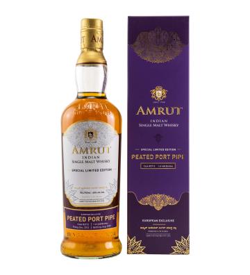 Amrut Peated Port Pipe Europe Exclusive