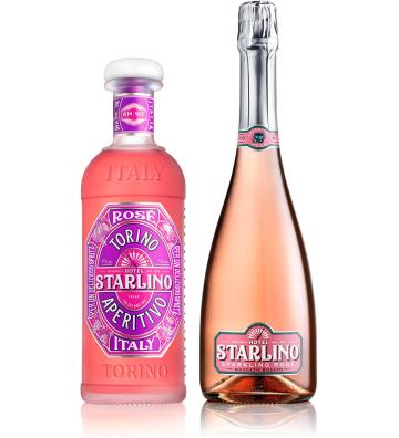Starlino Rose + Moscato Rosato Sparkling - box