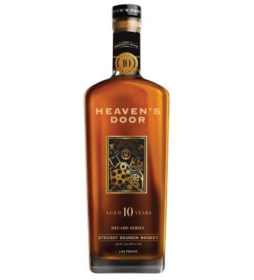 Heaven's Door 10YO Decade Series Release 01 Straight Bourbon Whiskey