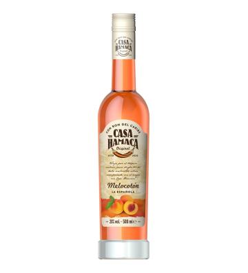 Casa Hamaca Melocotón Licor con Ron de La Espanola